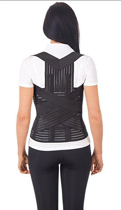 TOROS-GROUP Unisex korsett Lux svart r. 1 (656PR-1)