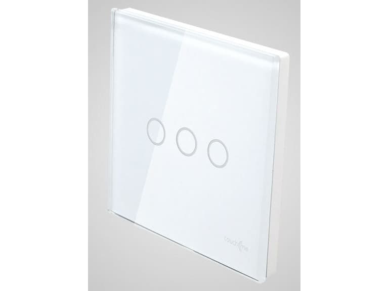 Touchme TouchMe Large glass panel, triple connector, white (TM703W)