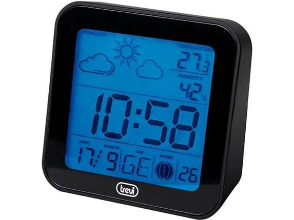 Trevi ME 3105, Svart, Inne hygrometer, Inne Termometer, Hygrometer, Termometer, Hygrometer, Termometer, F,°C, AAA