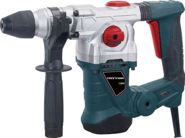 Tryton Rotary Hammer 1250W 4 functions, trunk and accessories (TMM1250)