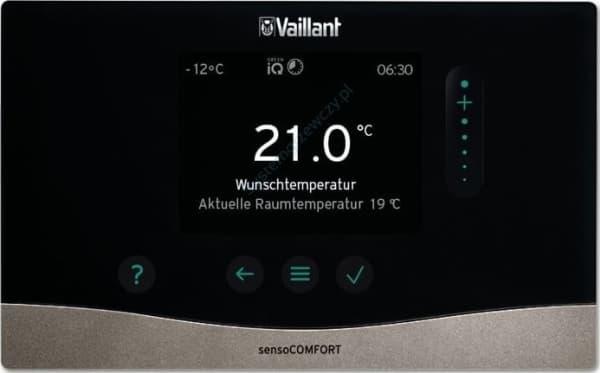 Vaillant VRC 720 - sensoCOMFORT VRC 720 väderkompensation (eBUS)