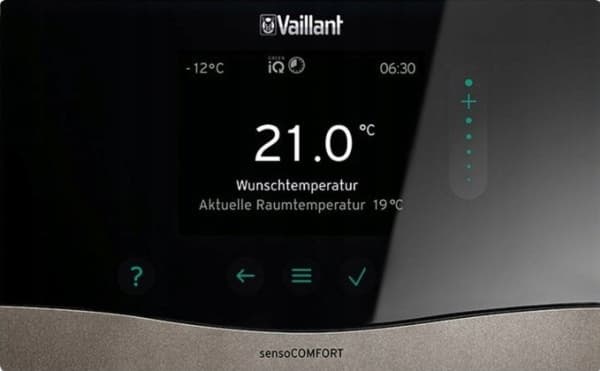 Vaillant VRC 720f - sensoCOMFORT VRC 720f trådløs vejrkompensering, (eBUS)