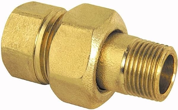 Valvex TWIST Suora messinkiliitos (pitkä versio) L500 - 3