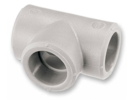 Wavin T-putki PP 25x25x25mm BOR Plus 3245155130