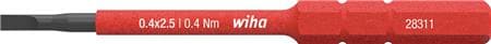 Wiha slimBit, 1 styck, Öppning, 2.5 mm, 75 mm, 8 g