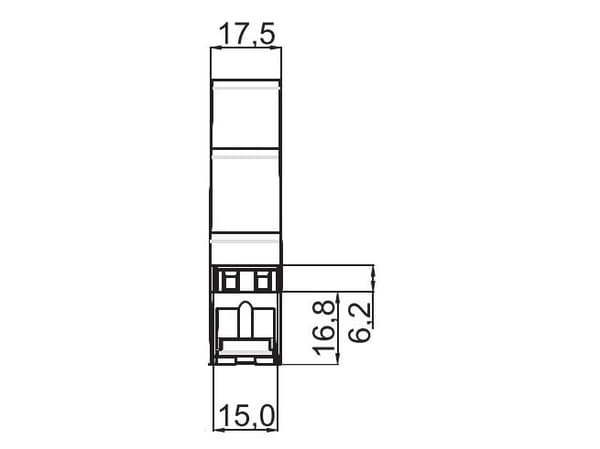 Zamel Faz 230/400V AC CAM-01 epäsymmetria-anturi 230/400V AC