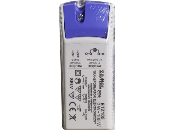 Zamel Elektronisk transformator 230/11,5V 0-105W ETZ105 (LDX10000038)