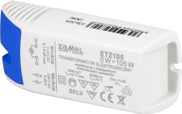Zamel Elektronisk transformator 230/11,5V 0-105W ETZ105 (LDX10000038)