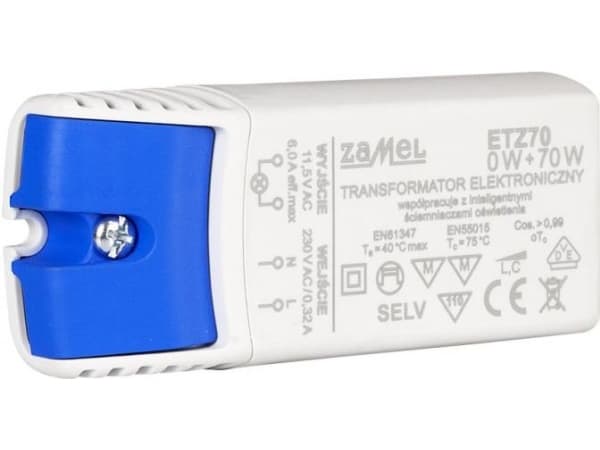 Zamel Elektronisk transformator 230/11,5V 0-70W ETZ70 (LDX10000043)