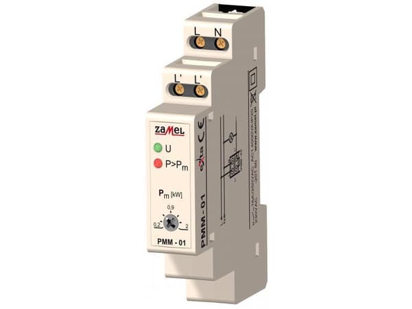 Effektbegränsare 230V AC 0,2-2kW PMM-01 EXT10000102