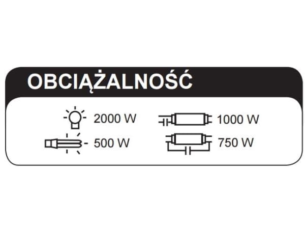 Zamel Surface mounted twilight switch with 230V AC probe IP65 WZH-01