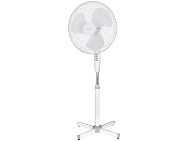 Activejet Regular WSR-40B, Husholdningsvifte, Grå, Sølv, Hvit, Gulv, Metall, Plast, 43 cm, 80°