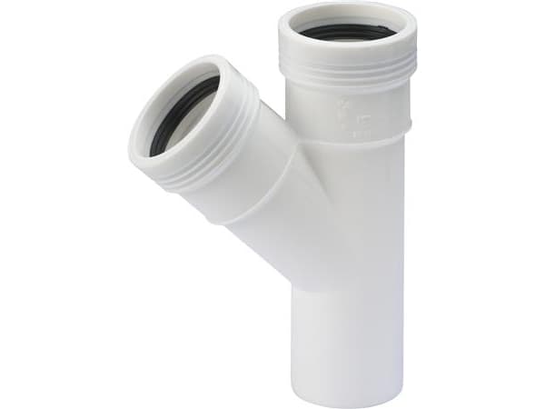 Wavin PP-granulaatti 45 grader Ø 50-50 mm, korkeus 50 mm