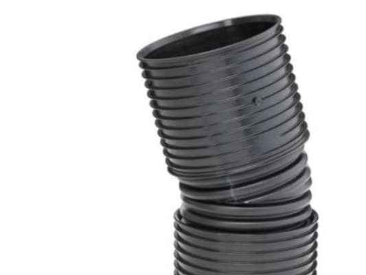Uponor IQ DN400 15 gr. PP-taivutus, ilman kumirengasta