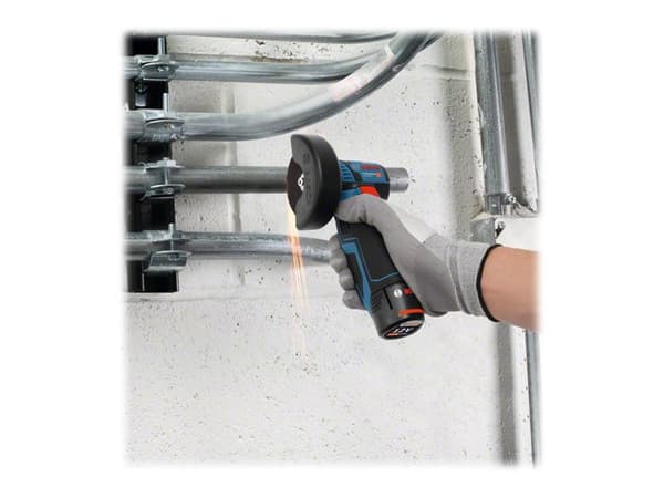 Bosch AKKUVINKELSLIBER GWS 12V-76 2X3AH L-BOXX