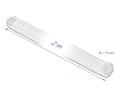 Miniatyrbild 3 av 4: Delock Braided Sleeving with Hook-and-Loop Fastener - Kabelhölje - 2 m - vit