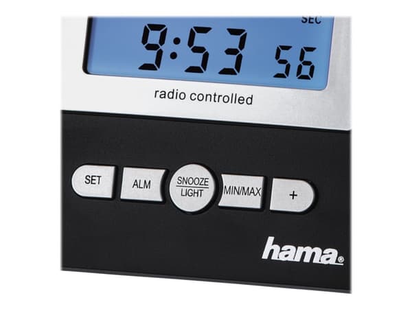 Hama EWS-800 - Väderstation - svart, silver | CDON