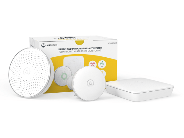 Airthings House Kit - Incl: 1 x Wave, 1 x Wave Mini, 1 x Hub