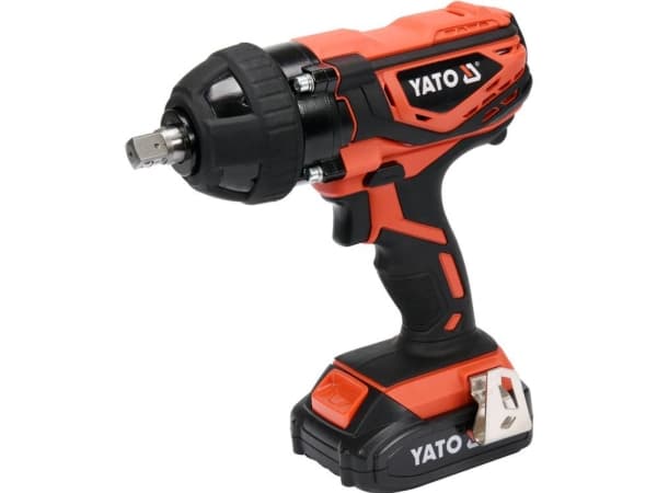 Yato YT-82804, Slagtrekker, Børsteløs, Sort, Oransje, III, IP20, 1/2"