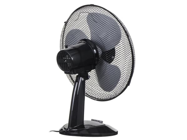 Black & Decker BXEFD41E, Kotitaloustuuletin lavoilla, Musta, Taulukko, 3018 m³/h, 75°, AC