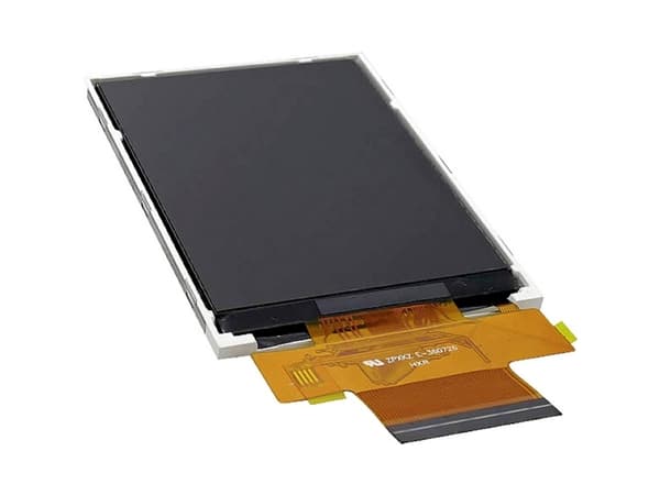 Display Elektronik LC-display Hvid 240 x 320 Pixel (B x H x T) 50 x 69.2 x 2.5 mm DEM240320K1TMH-PW-N