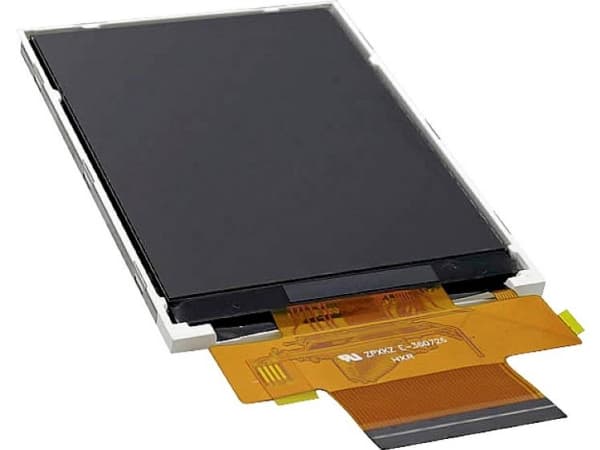 Display Elektronik LC-display Hvid 240 x 320 Pixel (B x H x T) 50 x 69.2 x 2.5 mm DEM240320K1TMH-PW-N