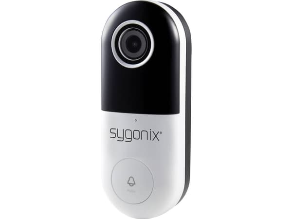 Sygonix SY-4452322 IP video dør intercom WLAN utendørs enhet hvit (SY-4452322)