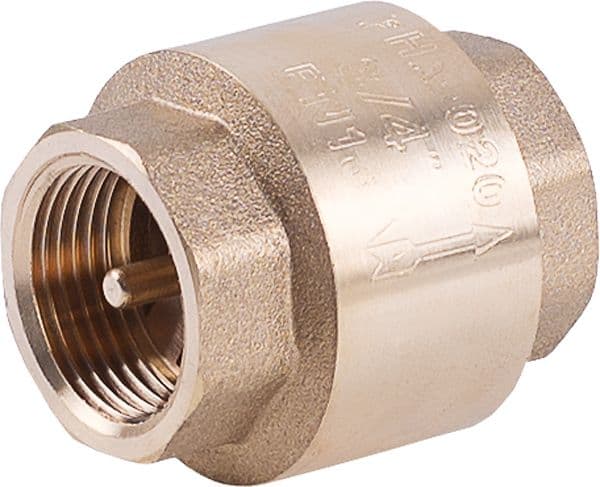 Perfexim backventil i mässing med 5/2" plugg (04-020-0650-000)