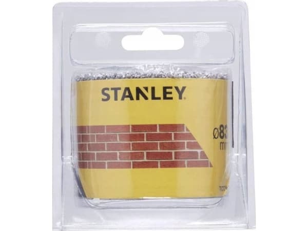 Stanley TCT hole saw for masonry and concrete 83 mm
