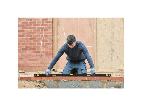 Stanley Fatmax Classic Pro, Vattenpass, 1,5 m, Svart, Gul, 0,5 mm/m, Gjuten aluminium