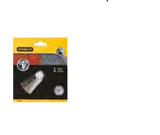 Stanley STA38142-XJ, Diamantskiva med uppdelad kant, Tegel, Sten, 2,22 cm, 23 cm, Upphängbar förpackning, 1 styck