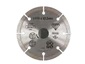 Stanley STA38142-XJ, Diamantskiva med uppdelad kant, Tegel, Sten, 2,22 cm, 23 cm, Upphängbar förpackning, 1 styck