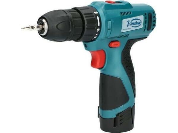 Wiertarko-wkrętarka Virutex ATB40 12 V 2 x batteri 1,5 Ah