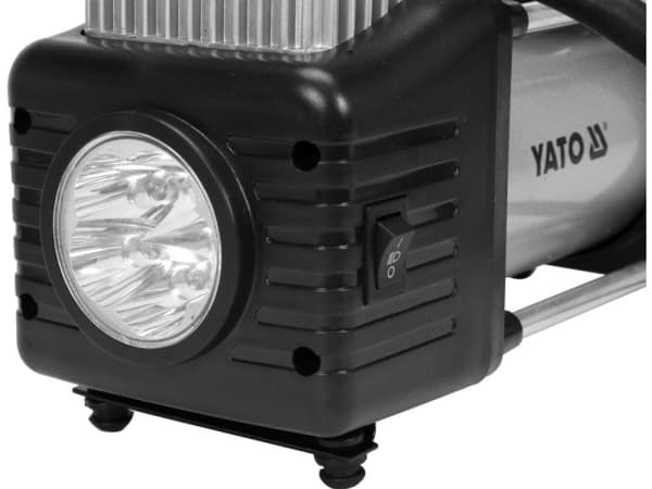 Yato YT-73462, Bil, 10 stang, 60 l/min, Sort, Stål, 3 m, Batteri