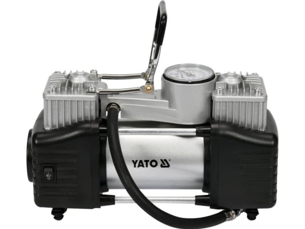 Yato YT-73462, Bil, 10 stang, 60 l/min, Sort, Stål, 3 m, Batteri