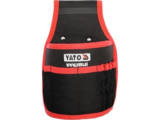Yato YT-7416, Spikpåse, Nylon, Svart, Röd, 1 styck