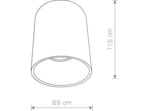 Nowodvorski Novorski Spot Nowivorski Eye Tone 8925 1x10W GU10 LED-lampe