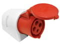 Miniatyrbild 1 av 2: CEE-wall mounted socket 32A 4p 6h IP44