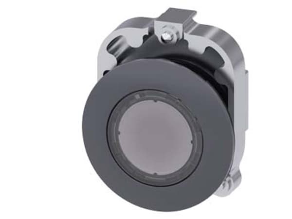 Siemens Button drive 30mm transparent with backlight without backlight metal matt IP69k Sirius ACT (3SU1061-0JA70-0AA0)