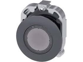 Siemens Button drive 30mm transparent with backlight without backlight metal matt IP69k Sirius ACT (3SU1061-0JA70-0AA0)