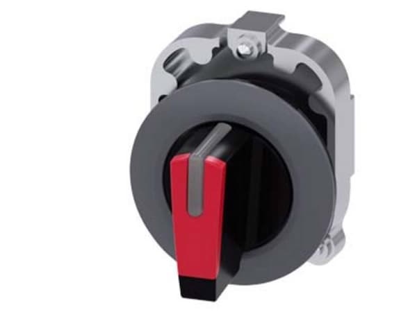 Siemens 3SU1062-2DM20-0AA0 Kiertokoskettimen kiinnityslaite Punainen 2 x 45 ° 1 kpl