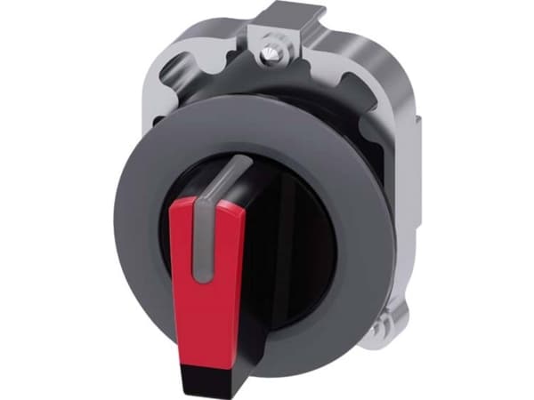 Siemens 3SU1062-2DM20-0AA0 Kiertokoskettimen kiinnityslaite Punainen 2 x 45 ° 1 kpl