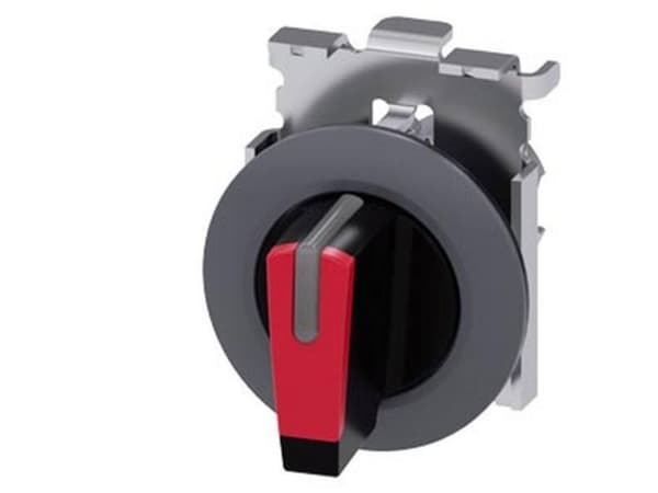 Siemens 3SU1062-2DM20-0AA0 Kiertokoskettimen kiinnityslaite Punainen 2 x 45 ° 1 kpl