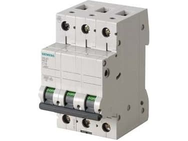 Siemens 5SL6310-6 Siemens Indus.Sector Strömbrytare 3-polig 10 A 400 V
