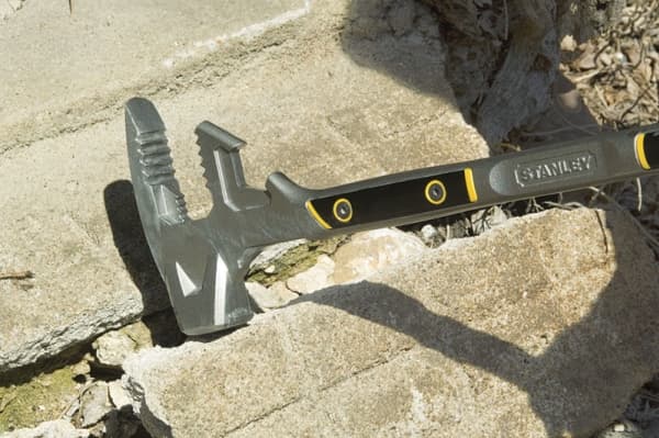 Stanley Stanley FatMax Fubar III (5-in-1 Abbruchwerkzeug, Vorschlaghammer, Nagelschlitz, Backen für Hölzer, Stemmeisen) 1-55-120, 76 cm, Rostfritt st