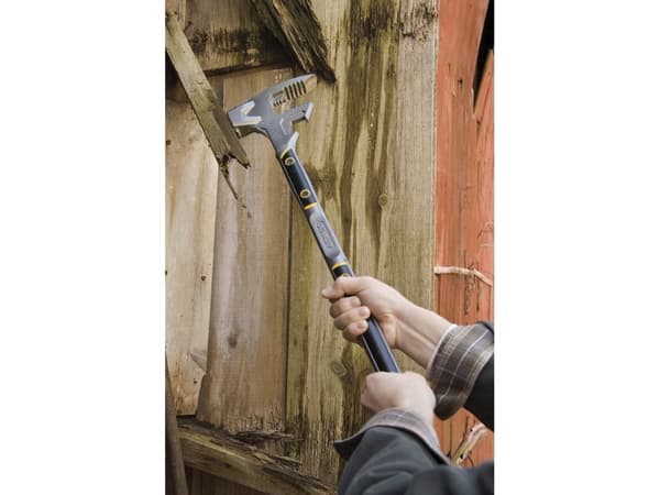 Stanley Stanley FatMax Fubar III (5-in-1 Abbruchwerkzeug, Vorschlaghammer, Nagelschlitz, Backen für Hölzer, Stemmeisen) 1-55-120, 76 cm, Rostfritt st
