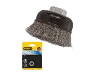 Stanley STA36050-XJ, Sirkulær børste, Stål, 1 stykker, 8,5 cm