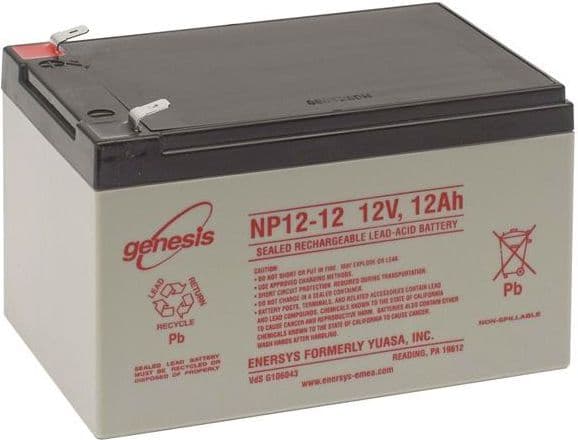 Natec UPS-batteri (12V/12Ah - Faston 250) NP 12-12