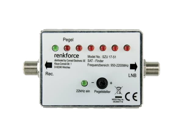 Renkforce RF-4470372 SAT Finder (RF-4470372)