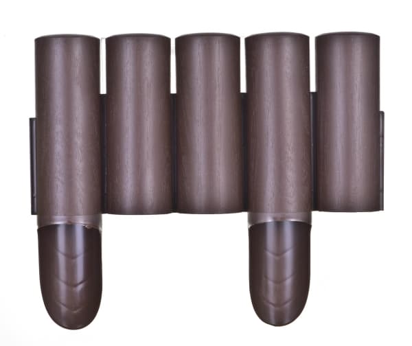 Prosperplast Garden Palisade Plus 2350 x 250/150mm ruskea (IPALPLUS-R222)